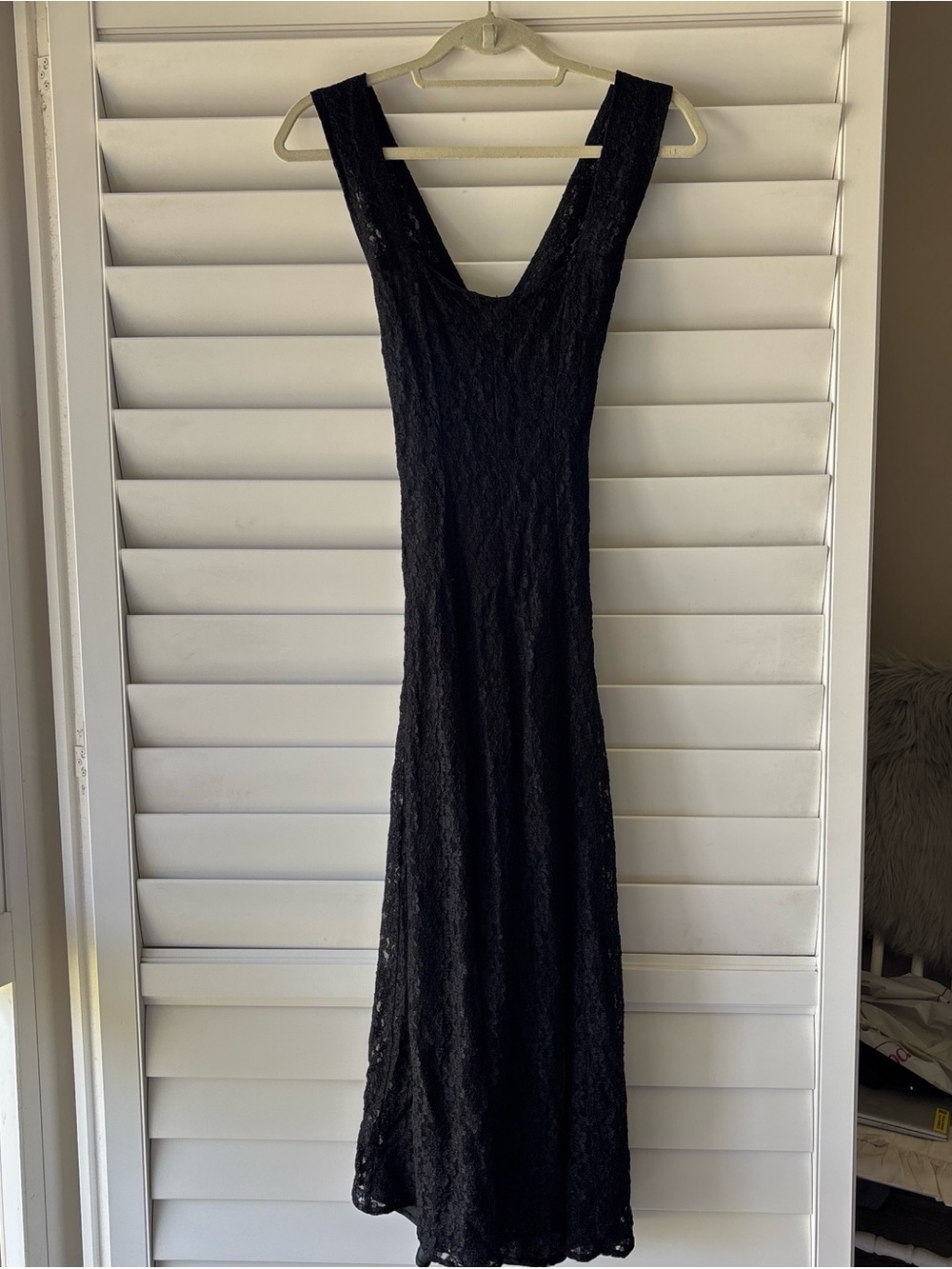 Vintage 90s All That Jazz Whimsigoth Dark Fairy Witchy Black Lace Dress Size 5/6